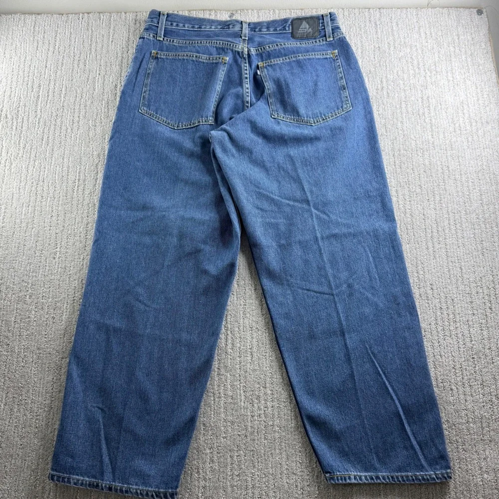 Levi's SilverTab Baggy Fit Jeans Mens Size 36x30 Blue Denim 100% Cotton